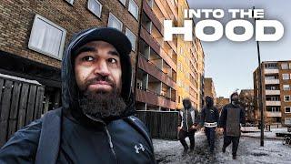 Inside “Europe’s GUN CRIME Capital”  - A Walk-through Rosengard, Sweden  - Into the Hood