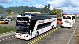 VIAJE DESDE VILLAVICENCIO A BOGOTA | EN BUS DOBLE PISO ATS Mods 1.49