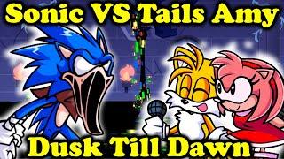 FNF | Pibby Sonic Vs Tails And Amy | Dusk Till Dawn - Jakeneutron Pibby  | Mods/Hard/FC |