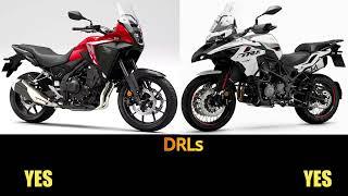 Honda NX500 VS Benelli TRK 502X specs, top speed, features #hondanx500 #trk502x #trk502  #nx500