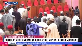 Senate Replaces Ndume with Tahir Monguno as Senate Chief Whip