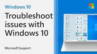 How to use the Windows Troubleshooter | Microsoft | Windows 10