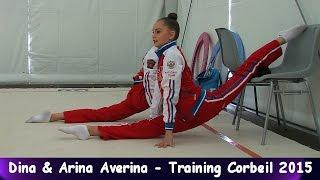 Dina Averina & Arina Averina - Training Tournament Corbeil-Essonnes 2015