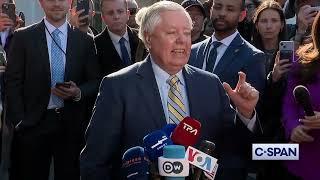 Graham on Zelensky: "proud of JD Vance. Complete utter disaster... disrespectful... needs to change"