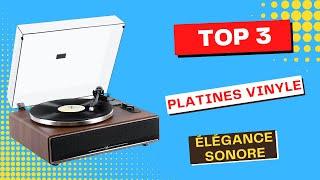 Le Top 3: Meilleures platines vinyle, le meilleur du son vintage ! (01/2024)