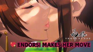  Tower of God S2 Finale: Endorsi’s Bold Move: A Kiss for Baam in the Finale!  #towerofgodseason2