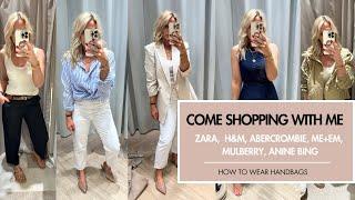 Come Sale Shopping With Me to Zara, H&M, Abercrombie, Anine Bing ME+EM and Mulberry! Melissa Murrell