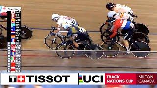 Men Elimination Race | 2023 Tissot UCI Track Nations Cup - Milton, Canada