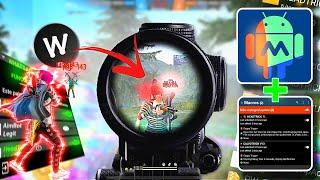 Free fire aimbot Apk ️ Macrodroid sensi | red button free fire 