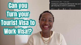 How to move to Luxembourg with a Job/Visa sponsorship! How you can apply for a Work Permit!