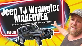 DIY Jeep TJ Wrangler LIFT Kit Installation - Amazing BEFORE & AFTER!!!