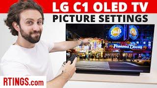 LG C1 OLED - TV  Picture Settings