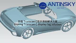 Shining Transcan C Display lag solution