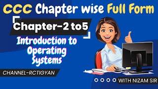 All full form of computer for ccc | Chapter-2 to 5 | Important full form of ccc | By. RCTI GYAN