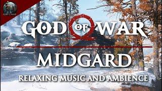 God of War - Relaxing Music and Ambience - Midgard - Meditate with Kratos #relax #study