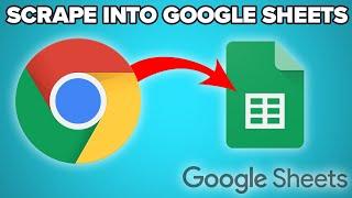 How to Scrape Website Data into Google Sheets (2020 Tutorial)