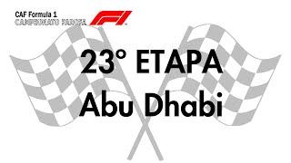 23ª Etapa CAF - Abu Dhabi - F1 23