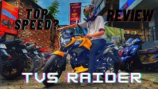 TVS RAIDER 125 TOP SPEED + SMALL REVIEW (UNBELIVABLE RESULT!!) [CAPTAIN RTR]