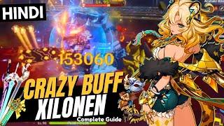 [Hindi] AMAZING XILONEN GUIDE! Best Build Xilonen - Artifacts, Weapons & Teams | Genshin Impact