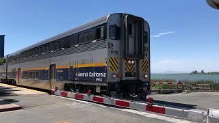 Amtrak San Joaquin Train 716 CDTX 6963’s New Sounding K5LA Horn Similar To CDTX 6951’s K5LA