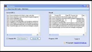 Free Google PR (PageRank) Checker Tool
