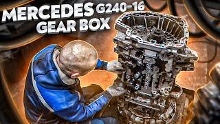 MERCEDES G240-16 GEAR BOX: OVERHAUL. PART 1: DISASSEMBLY OF THE MERCEDES ACTROS GEARBOX