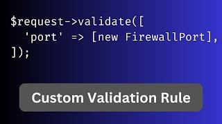 Laravel Validation: Custom "Multiple-in-One" Rule