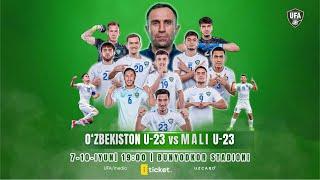 Uzbekistan vs Mali |  U23 Team | International  friendly match | Livestream