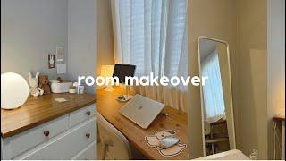 major room makeover & tour 2024 ️ minimalist aesthetic, pinterest inspired