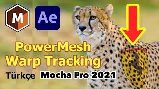 Hareketli Zemine Logo Yerleştirme - Mocha Pro 2021 PowerMesh Warp Tracking (Türkçe)