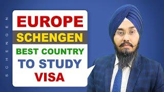 EUROPE SCHENGEN BEST COUNTRY TO STUDY  VISA | STUDY VISA UPDATES 2023 | USA CANADA UK