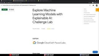 [QWIKLABS SERIES] Explore Machine Learning Models with Explainable AI: Challenge Lab