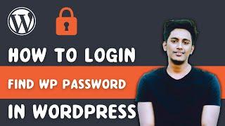 How To Find Wp Password From Cpanel ( WordPress login )