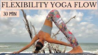 30 min Vinyasa Yoga Flow For Flexibility | Hamstrings, Hips, Inner Thighs + Twists