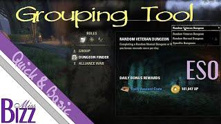 How To Use ESO's Grouping Tool - ESO Group Finder - Elder Scrolls Online Dungeon Finder