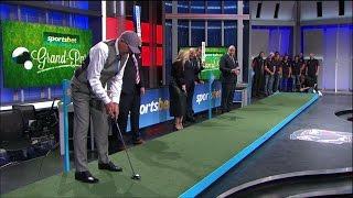 AFL Footy Show - Sam Newman Sinks A $10000 Putt For Port Melbourne