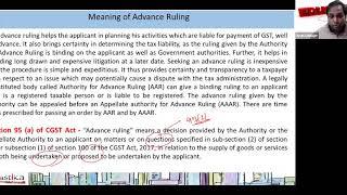 Concept of Advance Ruling Mechanisum | Swastika Educonsult