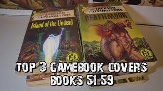 TOP 3 Fighting Fantasy Gamebook Cover Art | Gamebooks 51- 59