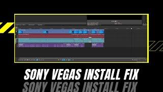 Fix Sony Vegas sfppack1_x64.dll install error