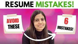 Avoid These Resume Mistakes & Get Hired  | Resume | Jobs | Interviews