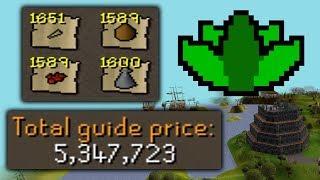 I've been keeping a SECRET source of Herblore xp (UIM #79)