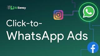 Run Click-to-WhatsApp Ads| Generate 5x leads with Facebook/ Insta Ads on same budget
