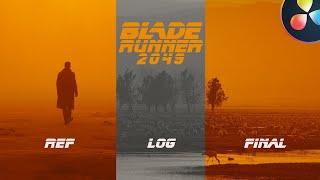 How to get the Blade Runner 2049 look | DaVinci Resolve 16 Tutorial