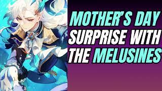 He and the melusines surprise you on Mother's Day - Neuvillette  x Listener