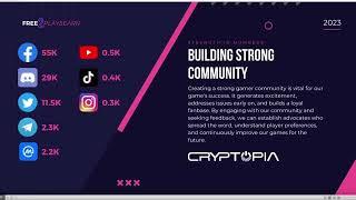 Presentation of cryptopia.com