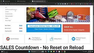 Wix Studio Tutorial  - How to create Countdown for Online Store Sale