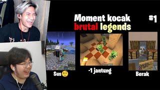 AKU DAN ELESTIAL REACTION MOMEN KOCAK BRUTAL LEGENDS