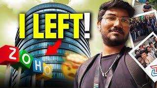 I QUIT ZOHO! | Work at Zoho | 2024 | Tamil