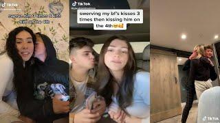 Swerving My Bf's Kisses 3 times then Kissing Him on the 4 th Tiktok Compilation 