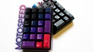 Motospeed K23 Build + Mods | Cherry Hyperglide Black Switches | IFK Aether